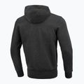 Férfi pulóver Pitbull West Coast Hooded Small Logo 21 charcoal melange 2