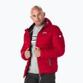 Férfi Pitbull West Coast Padded Hooded Seacoast télikabát piros
