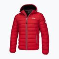 Férfi Pitbull West Coast Padded Hooded Seacoast télikabát piros 3