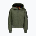 Férfi bomberdzseki Pitbull Sherpa Hooded Bomber olive 5
