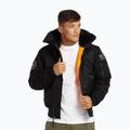 Férfi dzseki Pitbull Sherpa Hooded Bomber black