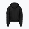 Férfi dzseki Pitbull Sherpa Hooded Bomber black 8