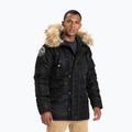 Férfi téli kabát Pitbull West Coast Alder Fur Parka black