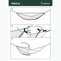Szúnyogháló függőágyhoz Lesovik Magla 330 black 3