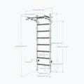 BenchK torna létra fehér BK-221W 3