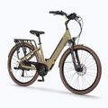 EcoBike X-City Cappuccino/13 Ah Greenway bézs színű elektromos kerékpár 1010119 13