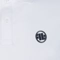 Férfi póló Pitbull West Coast Polo Slim Logo white 3