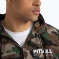 Férfi Pitbull West Coast Athletic kapucnis nylon woodland camo kabát 2