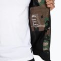 Férfi Pitbull West Coast Athletic kapucnis nylon woodland camo kabát 6