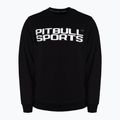 Férfi pulóver Pitbull West Coast Crewneck Fern black