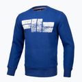 Férfi pulóver Pitbull West Coast Crewneck Classic Logo royal blue