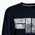 Férfi pulóver Pitbull West Coast Crewneck Classic Logo dark navy 3