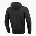Férfi pulóver Pitbull West Coast Hooded Oldschool Razor charcoal melange 2