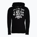 Férfi pulóver Pitbull West Coast Hooded Oldschool Razor black