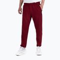 Férfi nadrág Pitbull West Coast Track Pants Athletic burgundy