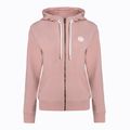 Női pulóver Pitbull West Coast Hooded Zip French Terry powder pink