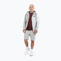 Férfi pulóver Pitbull West Coast Hooded Zip Small Logo F.Terry 220 grey/melange 2