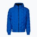 Férfi téli kabát Pitbull West Coast Quilted Hooded Carver royal blue