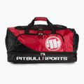 Edzőtáska Pitbull West Coast Big Duffle Bag Logo Pitbull Sports black/red