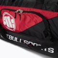 Edzőtáska Pitbull West Coast Big Duffle Bag Logo Pitbull Sports black/red 3