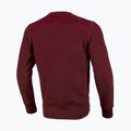 Férfi pulóver Pitbull West Coast Crewneck Classic Logo burgundy 7