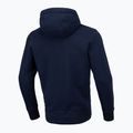Férfi pulóver Pitbull West Coast Hooded Classic Logo dark navy 2
