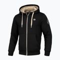 Férfi pulóver Pitbull Zip Sherpa 2 Ruffin Hooded black 4