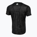 Férfi póló Pitbull West Coast Performance Mesh Net Camo All Black Camo black camo 2