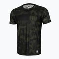 Férfi póló Pitbull West Coast Performance Dillard Casino black/olive