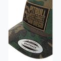 férfi baseballsapka męska Pitbull West Coast Mesh Snapback ,,Blood Dog" Camo Trucker wood/black 3