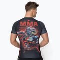 Férfi Rashguard Pitbull West Coast Rash T-S Masters Of Mma black 3