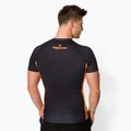 Férfi Rashguard Pitbull West Coast Rash T-S Orange Dog black 3