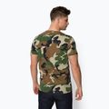 Férfi póló Pitbull West Coast Slim Fit Lycra Small Logo woodland camo 3