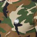 Férfi póló Pitbull West Coast Slim Fit Lycra Small Logo woodland camo 4