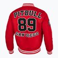 Férfi kabát Pitbull West Coast Silverwing Padded Varsity red 3