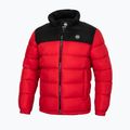 Férfi téli kabát Pitbull West Coast Boxford Quilted black/red 2