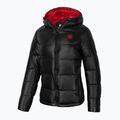 Női pehelypaplan kabát Pitbull West Coast Shine Quilted Hooded black 4