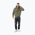 Férfi pulóver Pitbull Small Logo Hooded olive 2