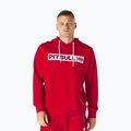 Férfi pulóver Pitbull West Coast Hooded Hilltop Terry Group red