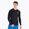Férfi hosszú ujjú Rashguard Pitbull West Coast Performance Small Logo black