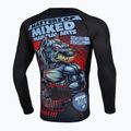 Férfi hosszú ujjú Rashguard Pitbull West Coast Masters of MMA Hilltop Rash black 2
