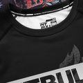 Férfi hosszú ujjú Rashguard Pitbull West Coast Masters of MMA Hilltop Rash black 3