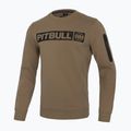 Férfi pulóver Pitbull West Coast Beyer Crewneck coyote brown