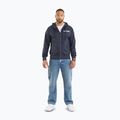 Férfi Pitbull Athletic Logo kapucnis nylon kabát sötét navy színben 2