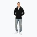 Férfi pulóver Pitbull West Coast Hermes Hooded Zip black 2