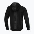 Férfi pulóver Pitbull West Coast Hermes Hooded Zip black 5