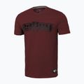 Férfi póló Pitbull West Coast T-S Classic Boxing burgundy