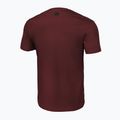 Férfi póló Pitbull West Coast T-S Classic Boxing burgundy 2