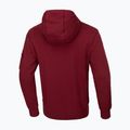 Férfi pulóver Pitbull West Coast Everts Hooded Zip burgundy 2