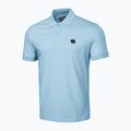 Férfi póló Pitbull West Coast Polo Pique Regular light blue